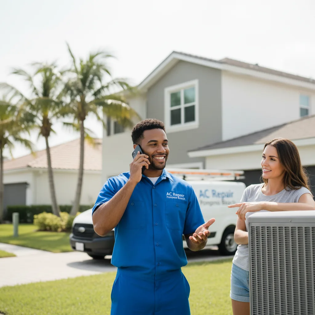 AC Repair Pompano Beach customer support in Basile